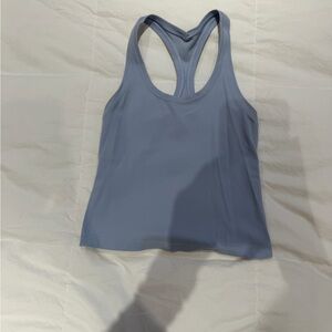 lululemon athletica Nulu Blue Tank Top